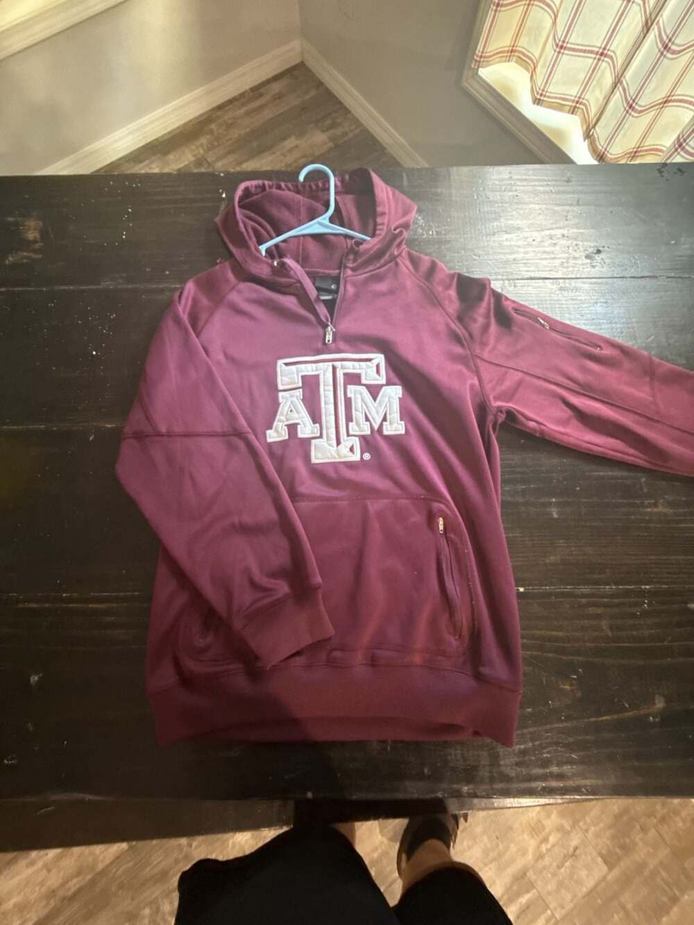 Gen 2 Texas A&M Aggies 1/4 Zip Performance Pullover Hoodie